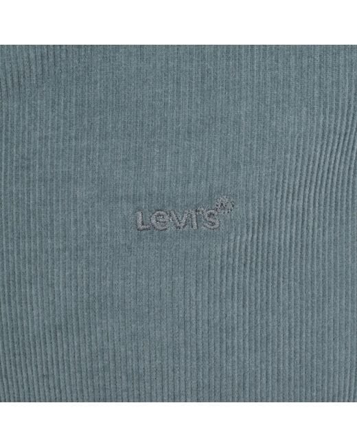 Levi's Blue Authentic Button Down Shirt for men