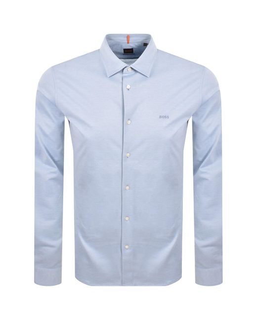 Boss Blue Boss Mysoft 2 Long Sleeve Shirt for men