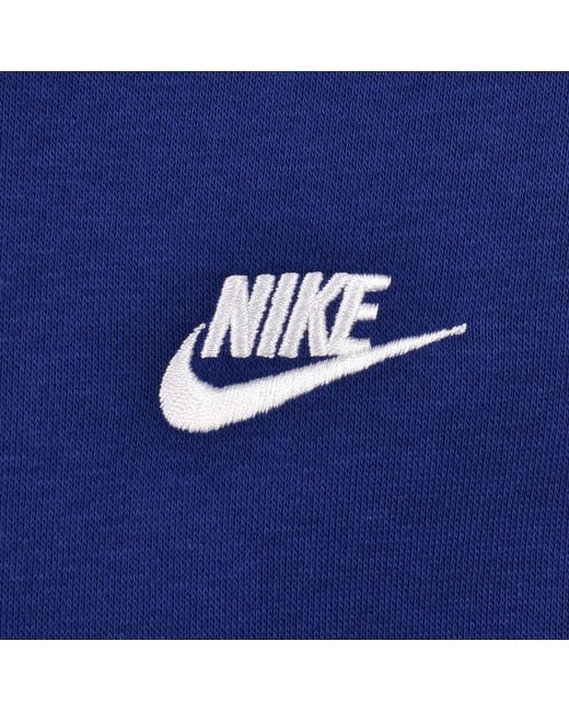 Nike Blue Club Hoodie for men