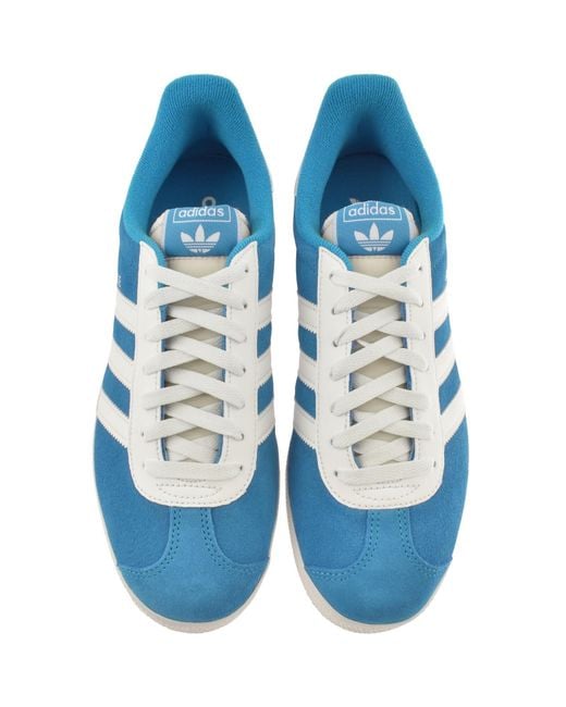 Adidas Originals Blue Gazelle Trainers for men