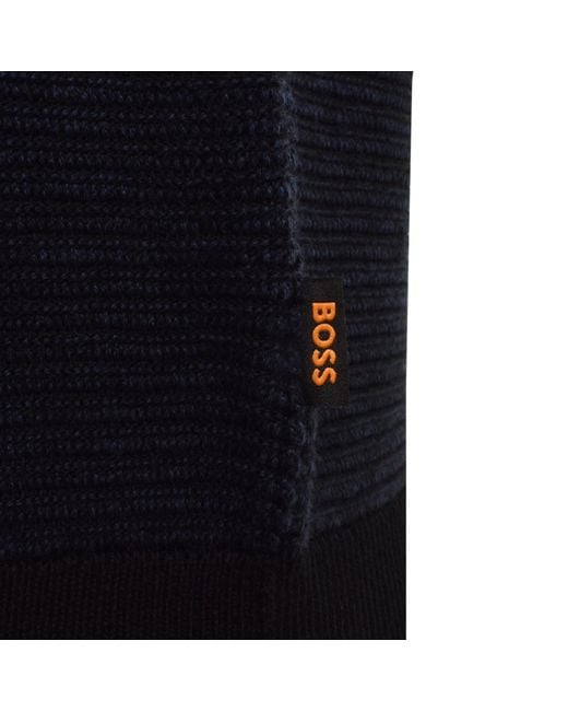 Boss Blue Boss Aspoki Knit Jumper for men