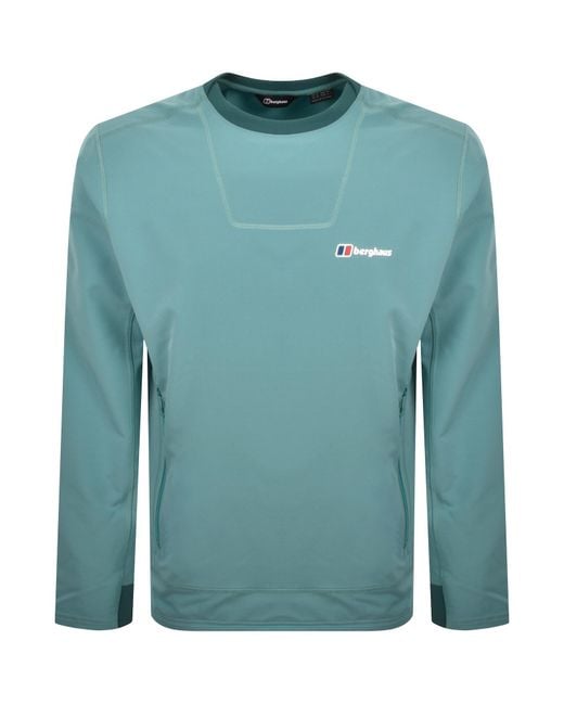 Berghaus Blue Greenbank Sweatshirt Light for men