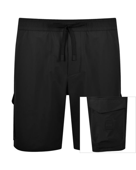 Boss Black Boss Urbanex Tapered Fit Cargo Shorts for men
