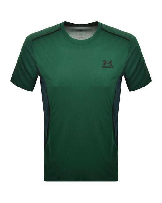 Under Armour Green Tech Textured T Shirt for men