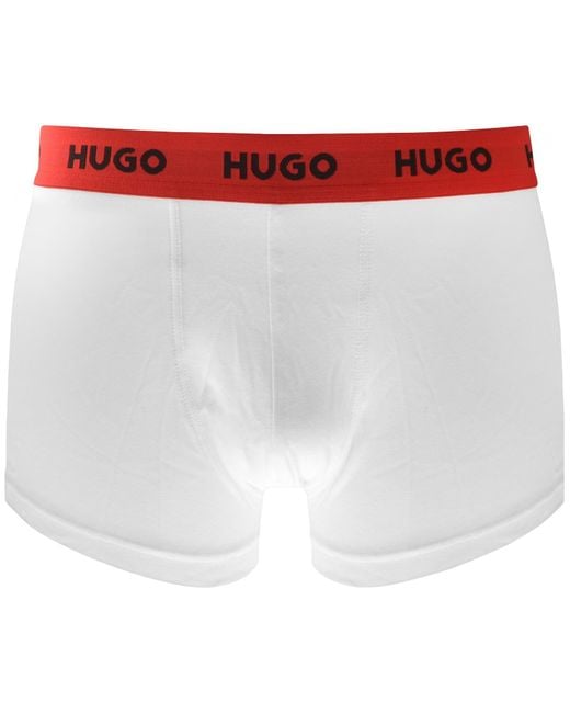 HUGO Red 3 Pack Trunks for men