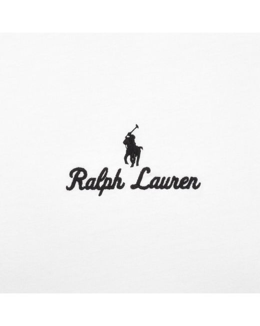 Ralph Lauren White Classic Fit T Shirt for men