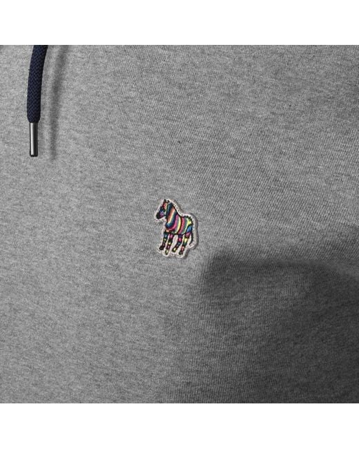 Paul Smith Gray Pullover Hoodie for men