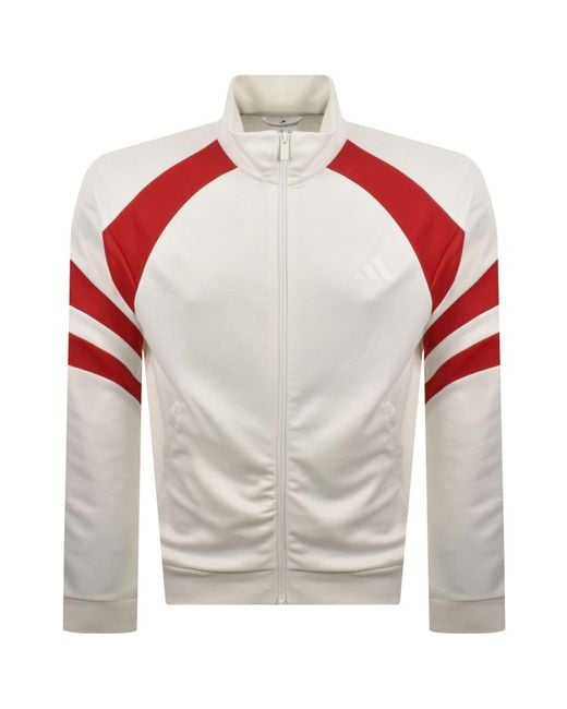 Adidas Red Tiro Track Top Off for men