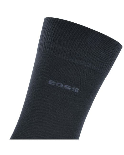 BOSS BUSINESS Blue Boss 2 Pack Socks for men