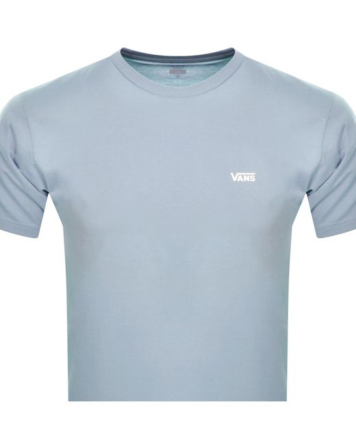 Vans Blue Classic Crew Neck T Shirt for men