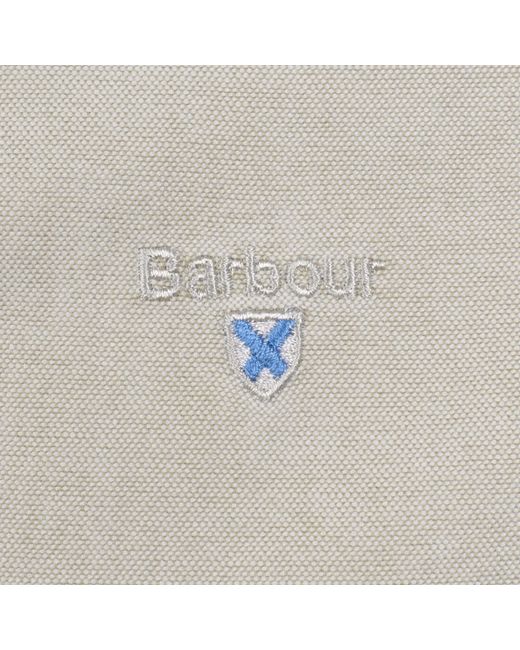 Barbour Gray Short Sleeved Oxtown Shirt Sea for men
