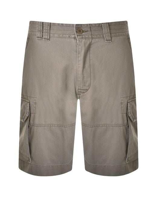 Ralph Lauren Gray Gellar Cargo Shorts for men