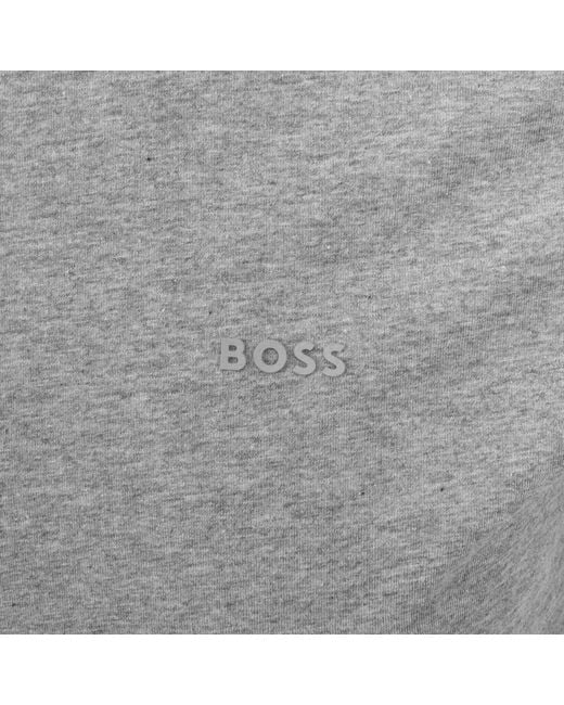 BOSS BUSINESS Gray Boss Thompson 01 T Shirt for men