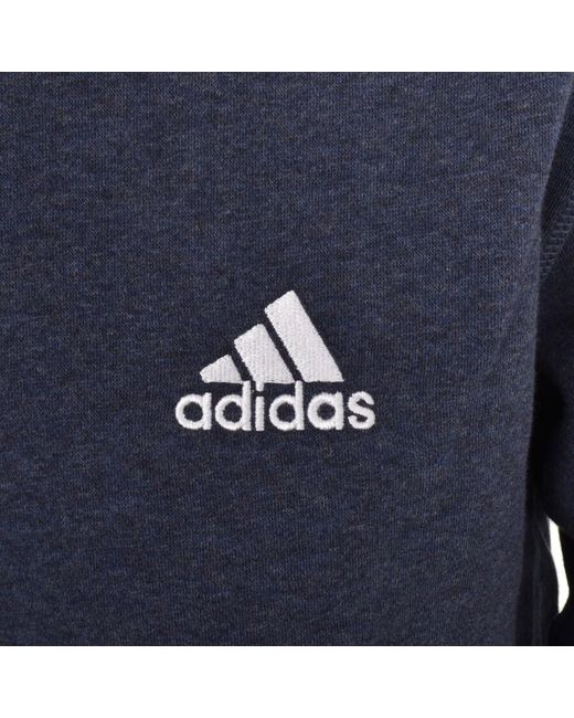 Adidas Originals Blue Adidas Sportswear Essentials Hoodie for men