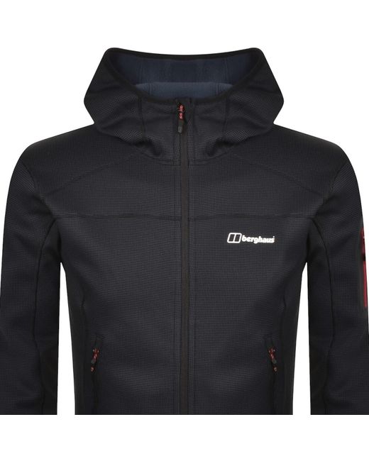 Berghaus Black Pravitale 2.0 Hooded Jacket for men