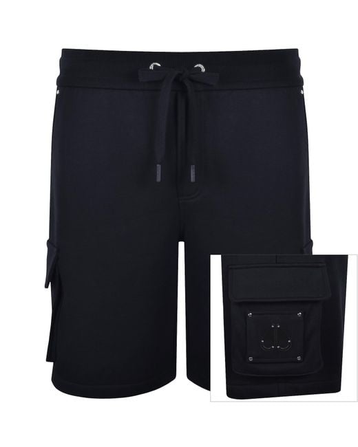 Moose Knuckles Blue Hartsfield Cargo Shorts for men