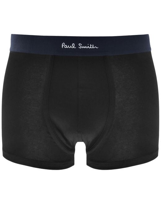 Paul Smith Black 3 Pack Trunks for men