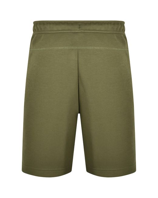 Nike Green Sportswear Tech Fleece Logo Shorts for men
