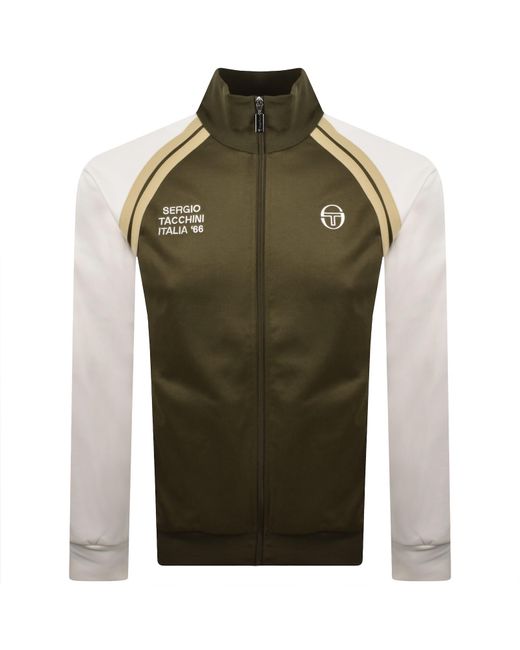 Sergio Tacchini Green Ghibli Davis Track Top for men