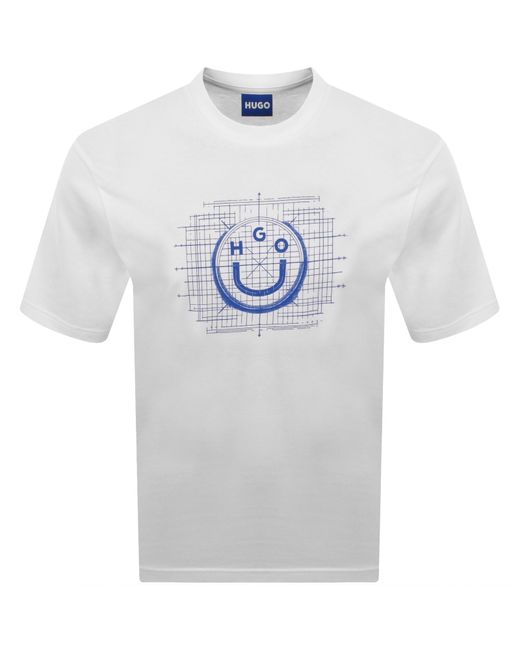 HUGO Gray Namerix T Shirt for men