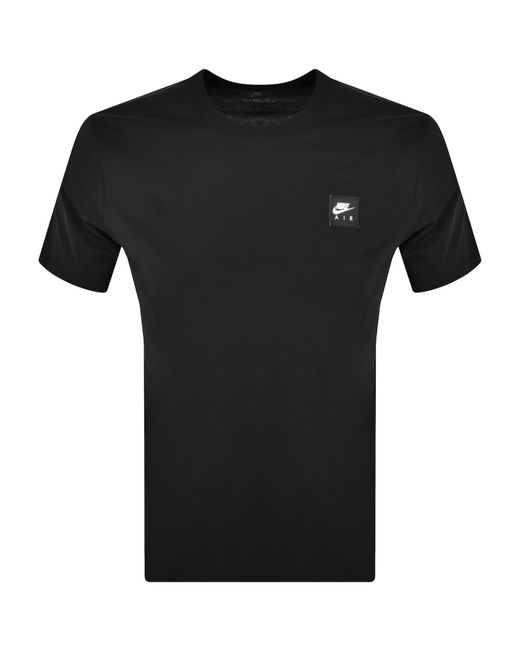 Nike Black Air Patch Logo T Shirt for men