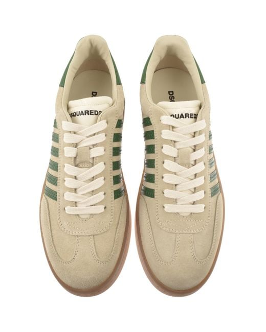 DSquared² Green Boxer Trainers for men