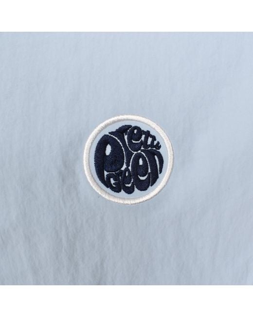Pretty Green Blue Eclipse Tape Hooded Jacket for men