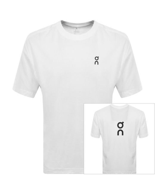 On Running White Club T Shirt for men
