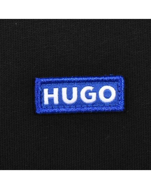 HUGO Black Neeler Sweatshirt for men
