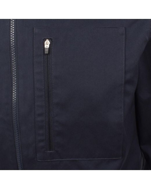 Barbour Blue Coil Overshirt for men