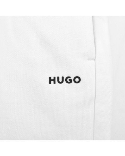 HUGO White Dayono Shorts Natural for men