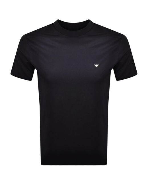 Armani Black Emporio T Shirt for men