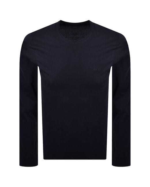 BOSS BUSINESS Red Boss 3 Pack Long Sleeve T Shirts for men