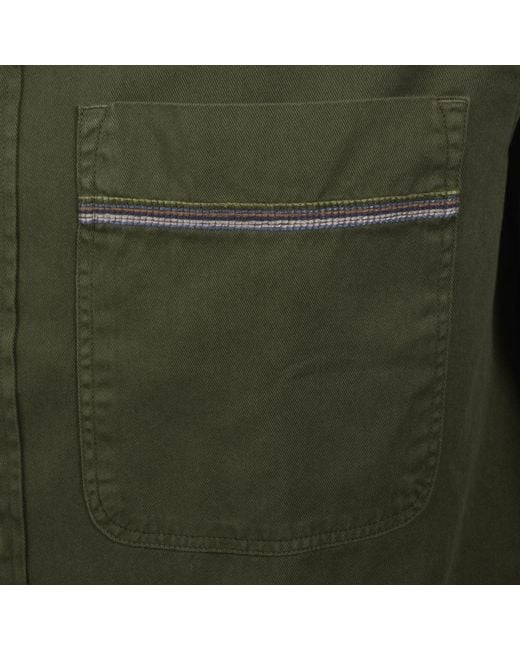 Paul Smith Green Long Sleeve Shirt for men
