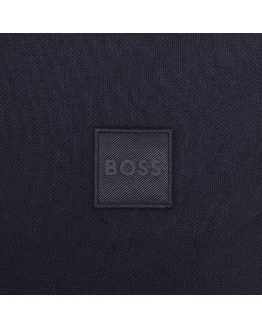 Boss Blue Boss Passertip Polo T Shirt for men