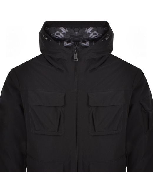 Versace Jeans Black Couture Embossed Jacket for men