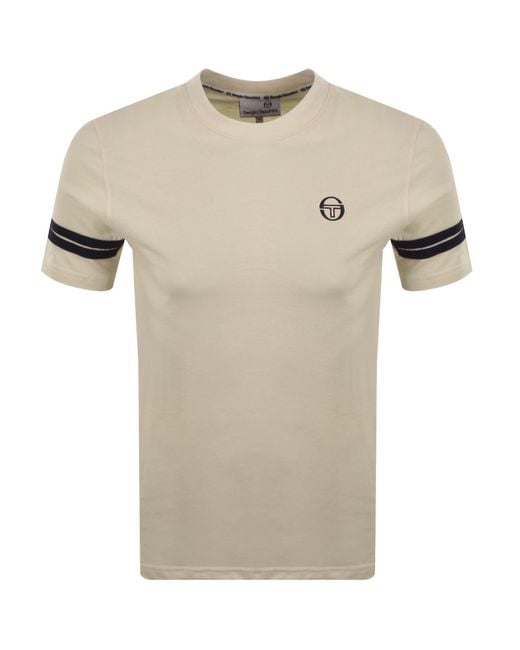 Sergio Tacchini Natural Grello T Shirt for men
