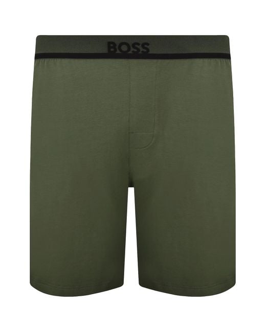 BOSS BUSINESS Green Boss 365 Short Set for men
