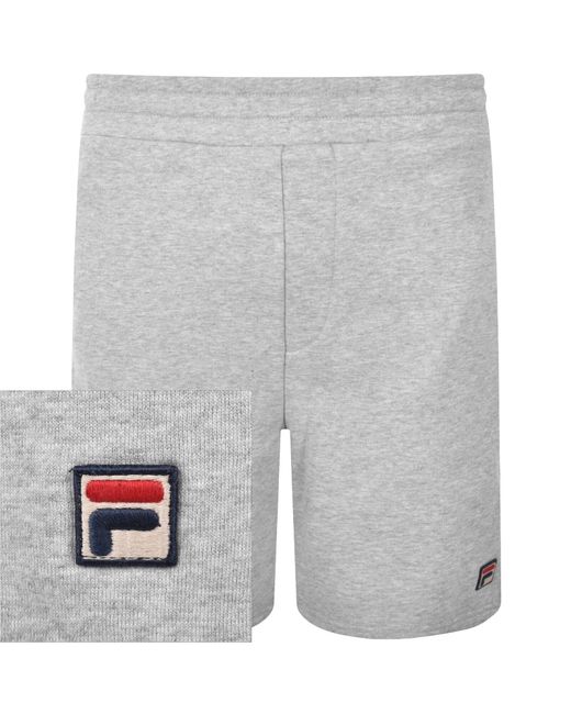 Fila Gray Vico Fleece Shorts for men