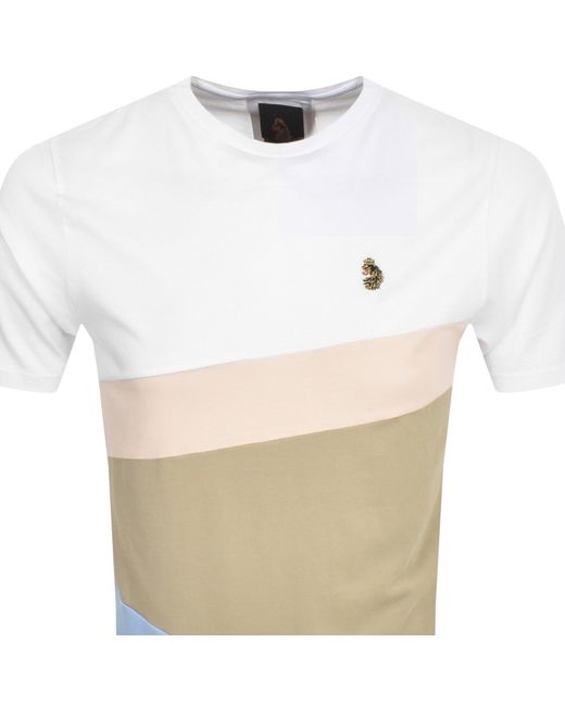 Luke 1977 White Bermuda T Shirt for men
