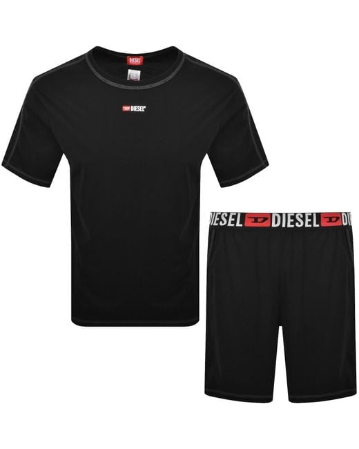 DIESEL Black Adam Core Pyjama Set for men