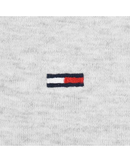 Tommy Hilfiger Gray Tipped Polo T Shirt for men