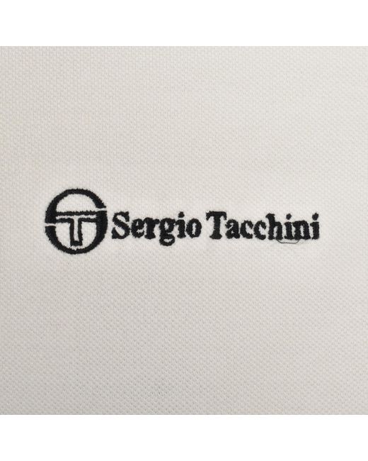 Sergio Tacchini White Sears Polo T Shirt for men