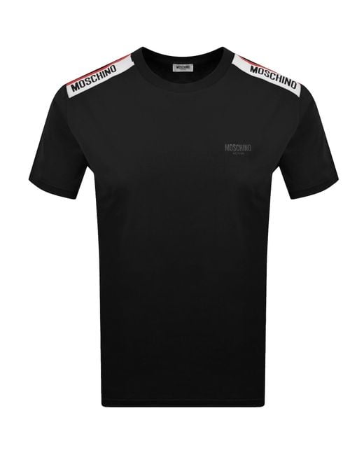 Moschino Black Active T Shirt for men