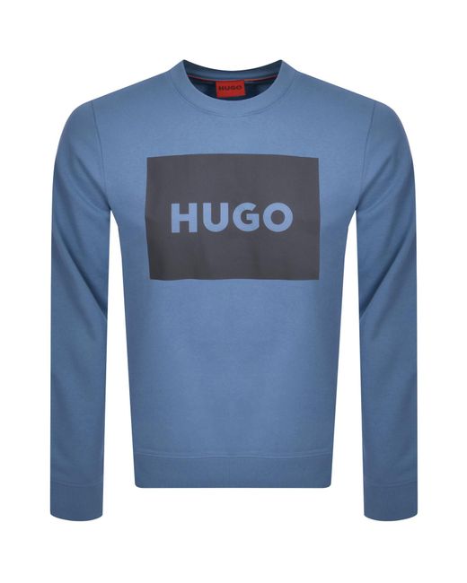 HUGO Blue Duragol 222 Sweatshirt for men