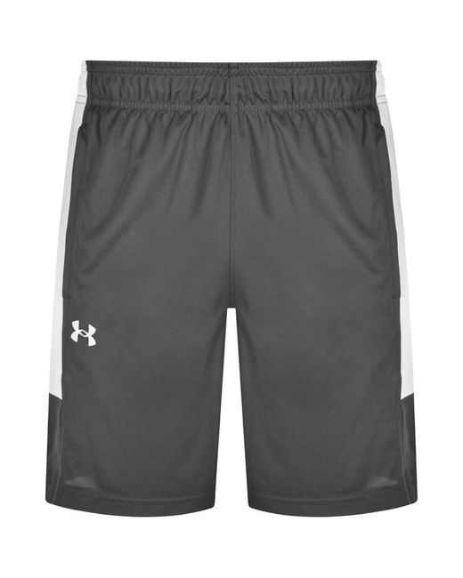 Under Armour Gray Baseline Shorts for men