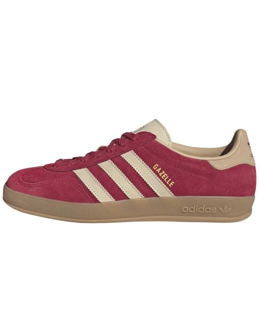 Adidas Originals Red Gazelle Indoor Trainers for men