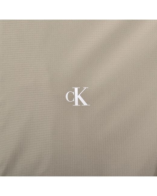 Calvin Klein Gray Jeans Harrington Jacket for men