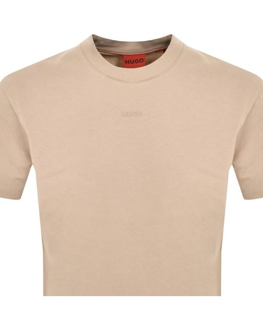 HUGO Natural Dapolino T Shirt for men