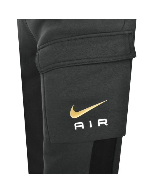 Nike Black Air Cargo jogging Bottoms for men